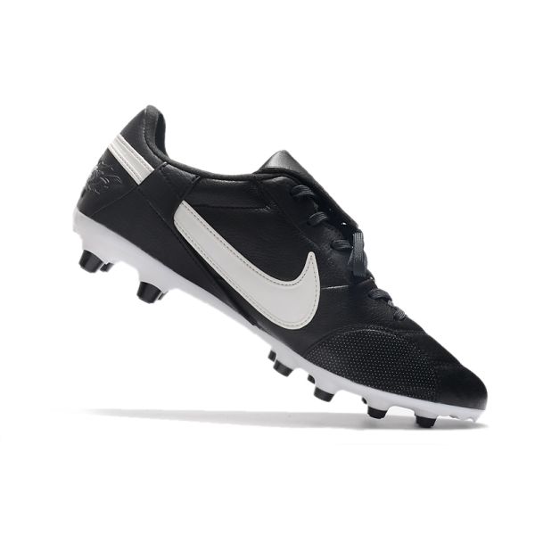 2022 Nike Premier III FG Football Boots Black White