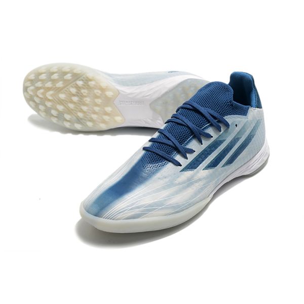 Adidas X Speedflow.1 TF Footwear White Hi-Res Blue