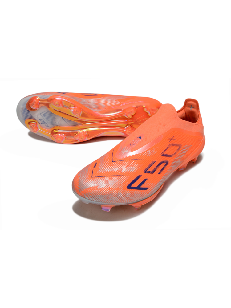 Adidas F50 Elite Laceless FG Beam Orange Lucid Blue