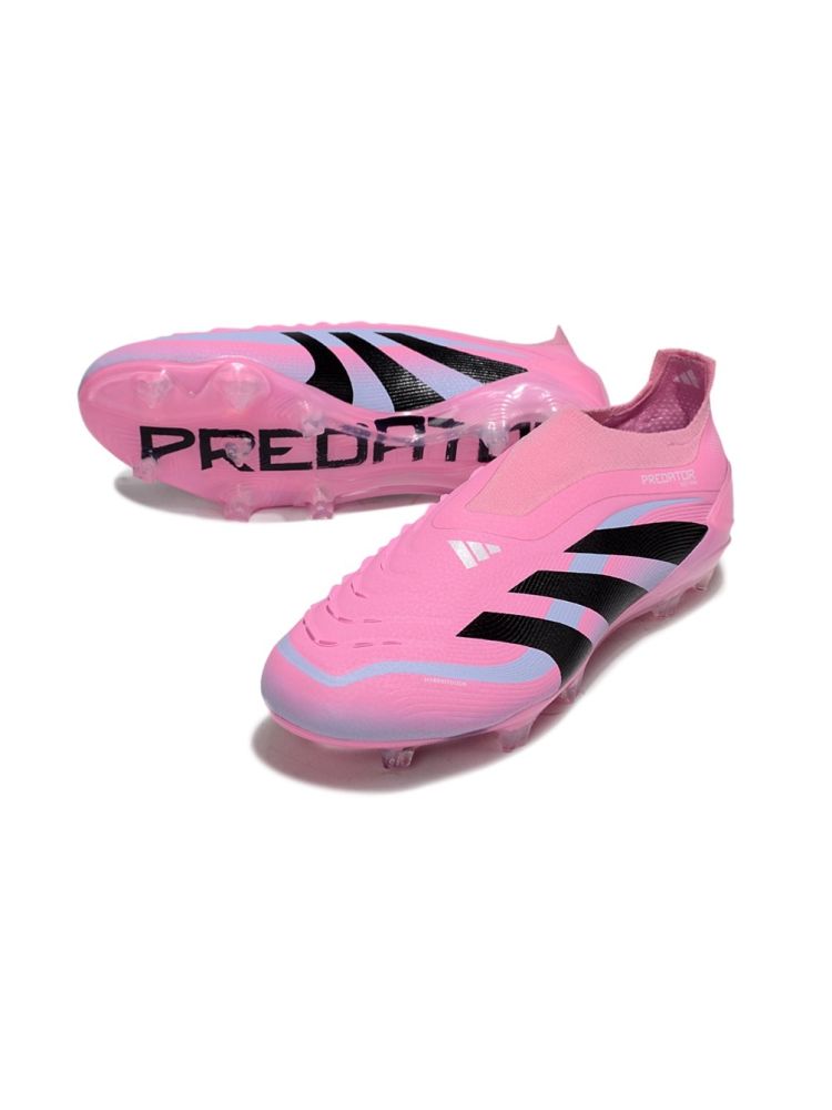 adidas Predator Elite Laceless FG Pink Black