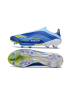 Adidas F50 Elite Laceless FG Blue Solar Yellow Lucid Aqua