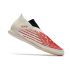 Adidas Predator Edge+ IN Football Boots Off White Vivid Red Gold Metallic