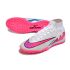 Nike Air Zoom Mercurial Superfly 9 Elite TF White Pink Football Boots