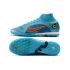 Nike Mercurial Superfly 8 Elite TF Blueprint Chlorine Blue Laser Orange Marina
