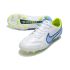Nike Tiempo Legend 9 Elite FG White Blue Volt