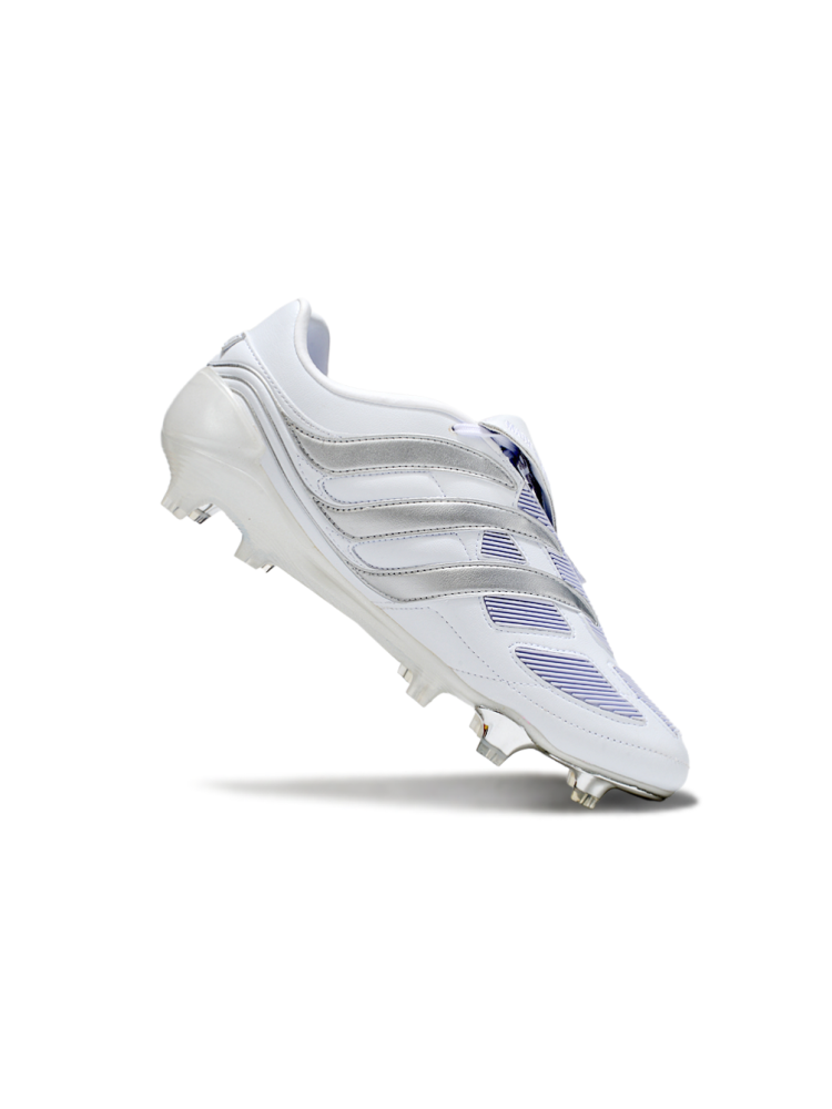 Adidas Predator Precision Elite FG Footwear White Silver Metallic Iron Metal