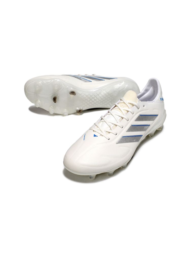 2025 adidas Copa Pure III Elite FG White Silver Met Bright Royal