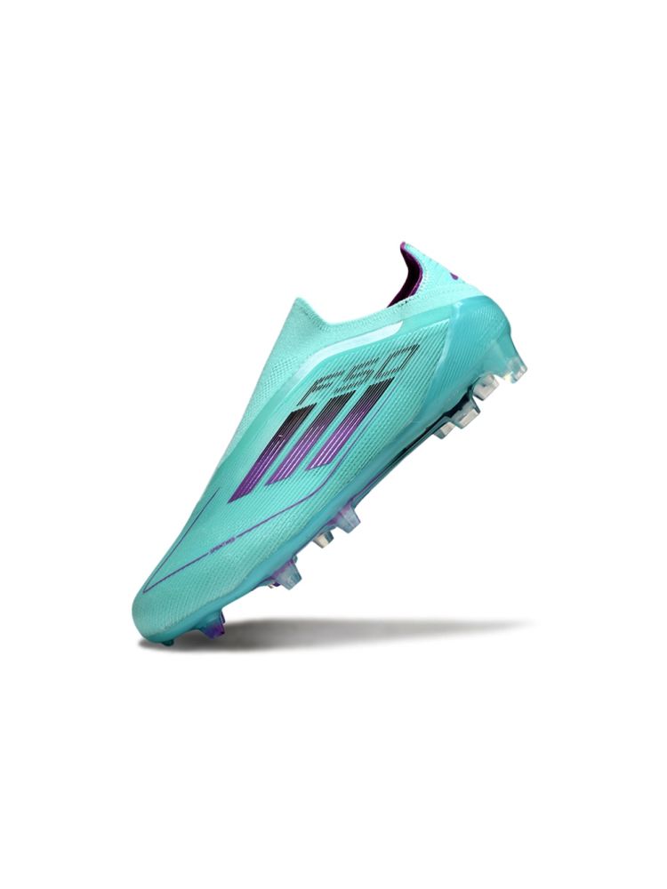 2025 adidas F50 Elite Laceless FG Blue Purple