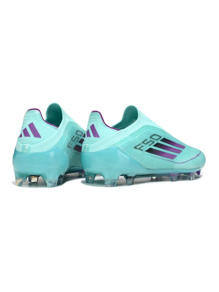 2025 adidas F50 Elite Laceless FG Blue Purple