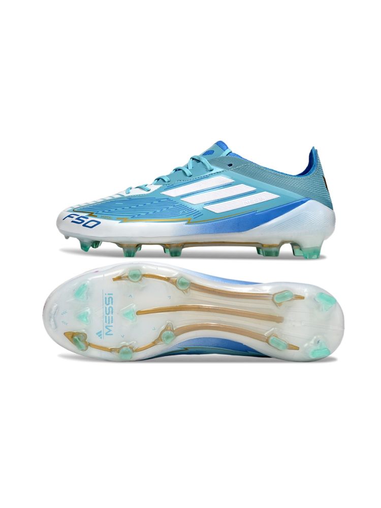 2025 adidas F50 Messi Elite FG Blue White Multicolor