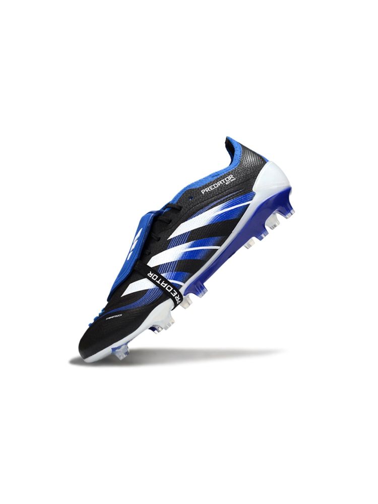 2025 adidas Predator Elite Tongue FG Black Blue White