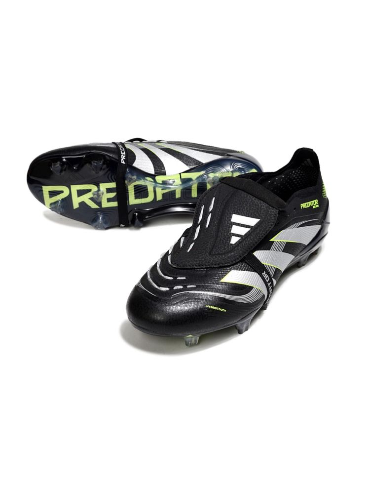 2025 adidas Predator Elite Tongue FG Black White Volt