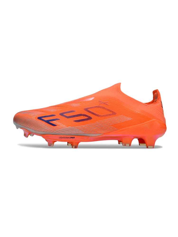 Adidas F50 Elite Laceless FG Beam Orange Lucid Blue