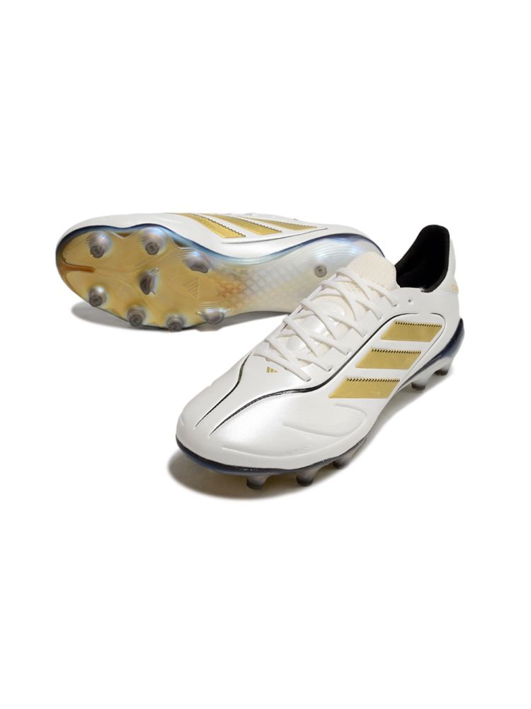 adidas Copa Pure III Elite FG White Matte Gold Core Black