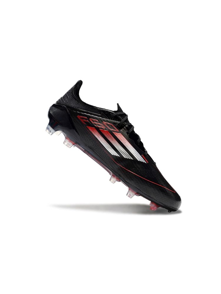 adidas F50 Elite FG Black Iron metallic Lucid Red