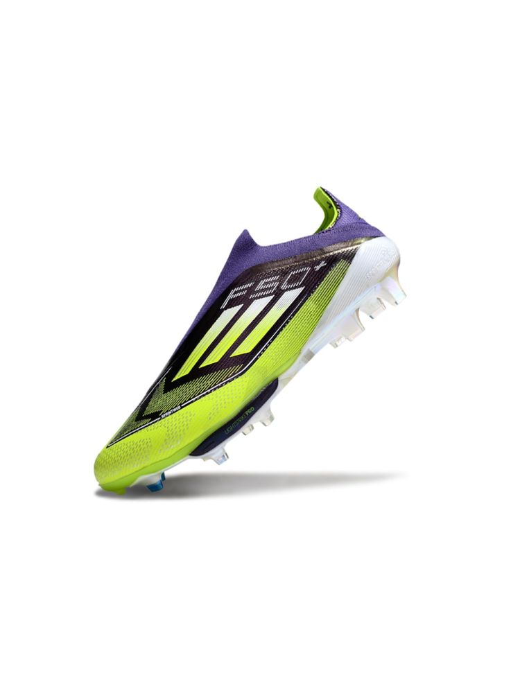adidas F50 Elite Laceless FG Unity Purple Footwear White Lucid