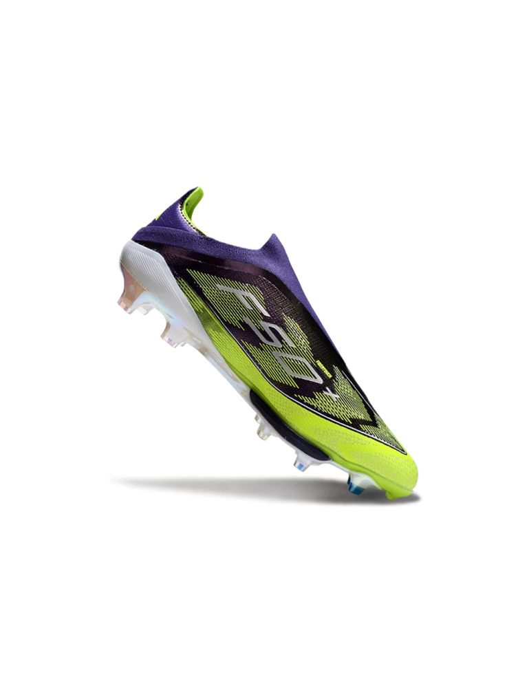 adidas F50 Elite Laceless FG Unity Purple Footwear White Lucid