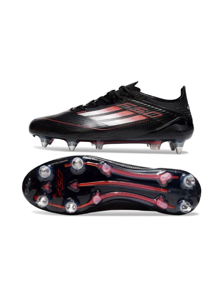 adidas F50 Elite SG Black iron metallic Lucid Red