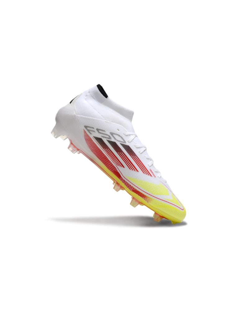 adidas F50 Womens Elite Mid FG White Solar Red Lucid Blue