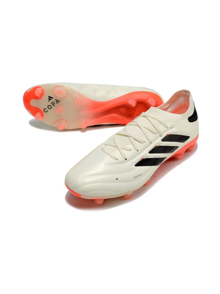 adidas Copa Pure 2 Elite KT FG Solar Energy - Ivory/Core Black/Solar Red