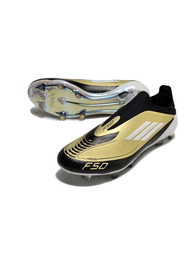 adidas F50 Messi Elite Laceless FG Triunfo Dorado