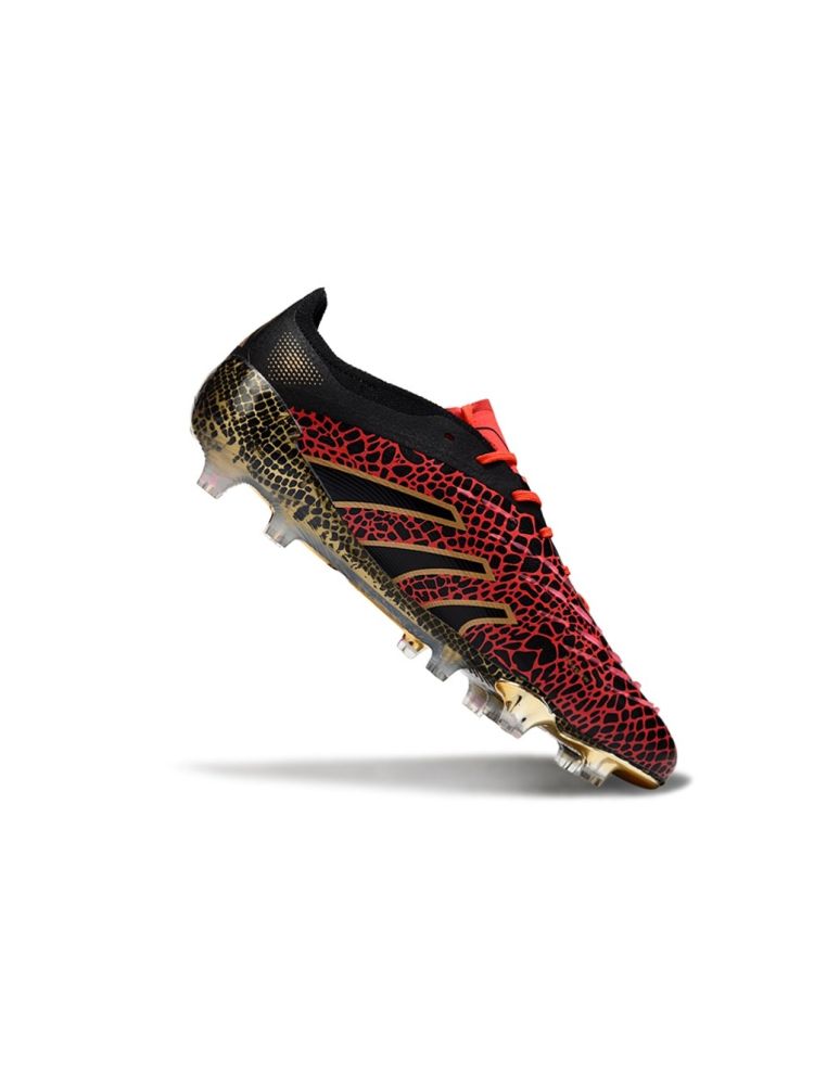 adidas Predator Elite FG - Lucid Red/Gold Metallic/Black