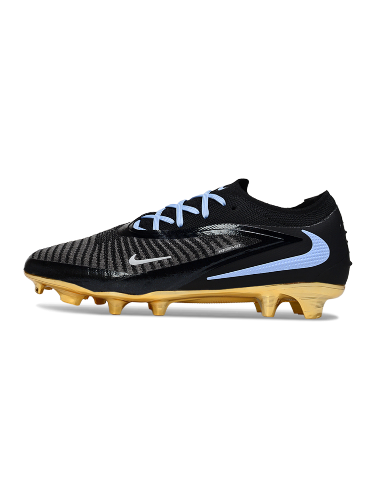 Nike Phantom 6 Elite Low FG Black Blue Gold Metallic