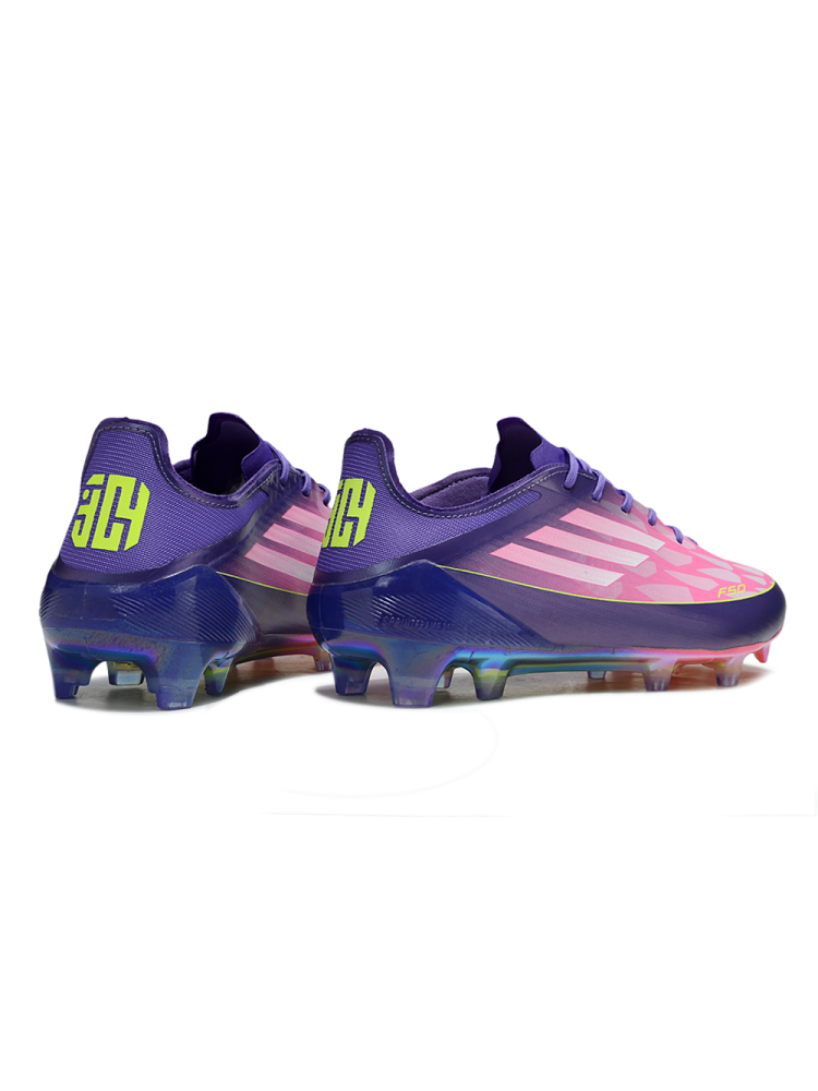 Adidas F50 Elite FG 'Yamal' - Purple White  Lucid Lemon