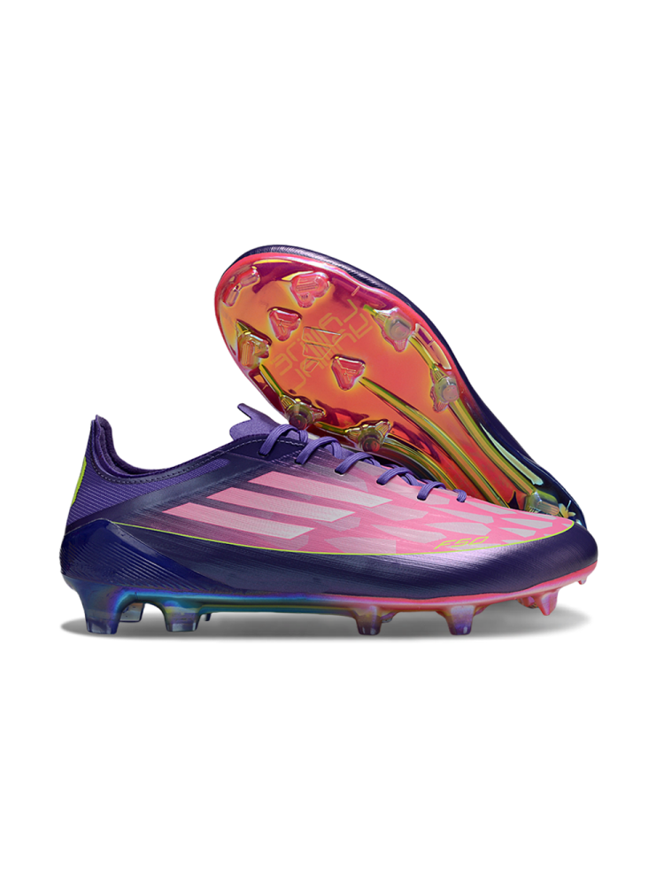 Adidas F50 Elite FG 'Yamal' - Purple White  Lucid Lemon