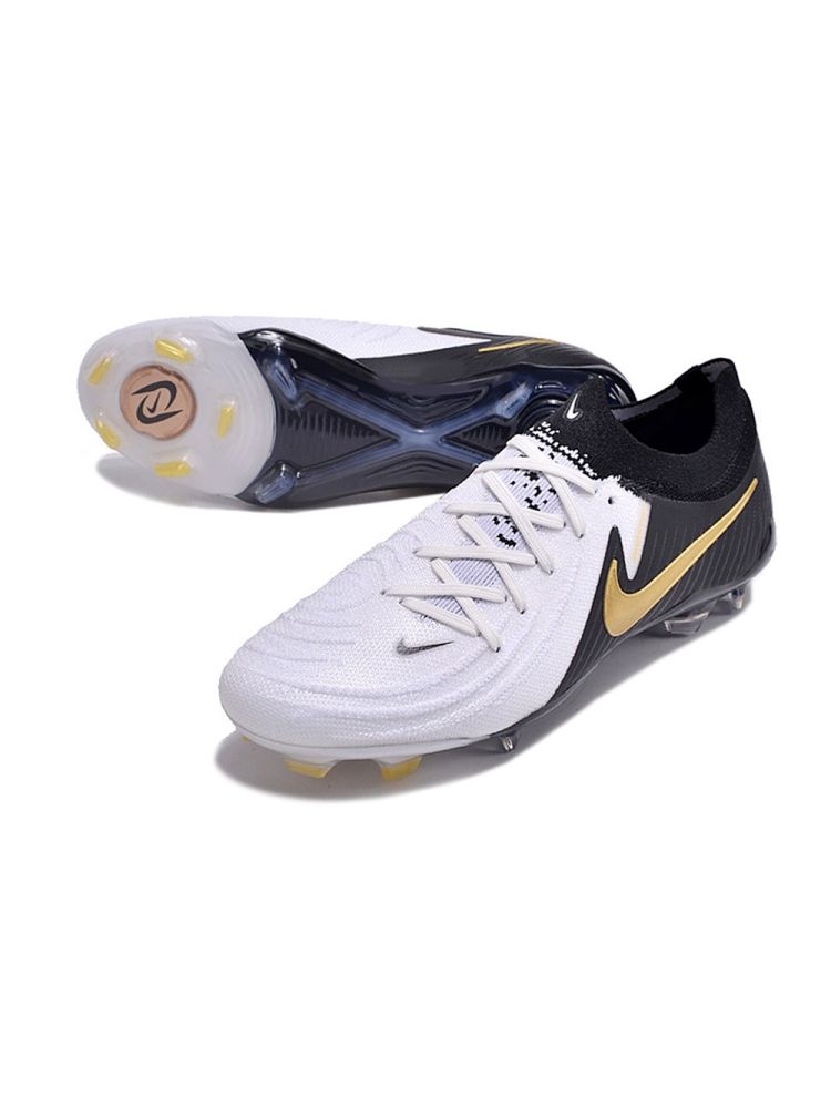 Nike Phantom GX II Elite FG White Black Gold