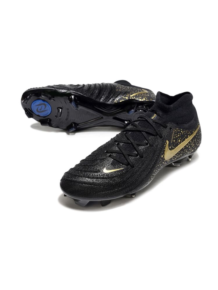 Nike Phantom Luna II Elite FG Black Metallic Vivid Gold