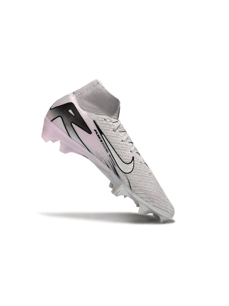 Nike Air Zoom Mercurial Superfly 10 Elite MDS FG Metallic Silver Black