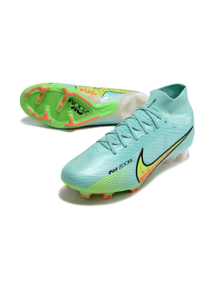 Nike Air Zoom Mercurial Superfly 9 Elite FG Blue Green