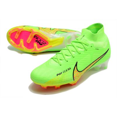 Cheap Nike Air Zoom Mercurial Superfly Elite 9 FG Green Black Pink