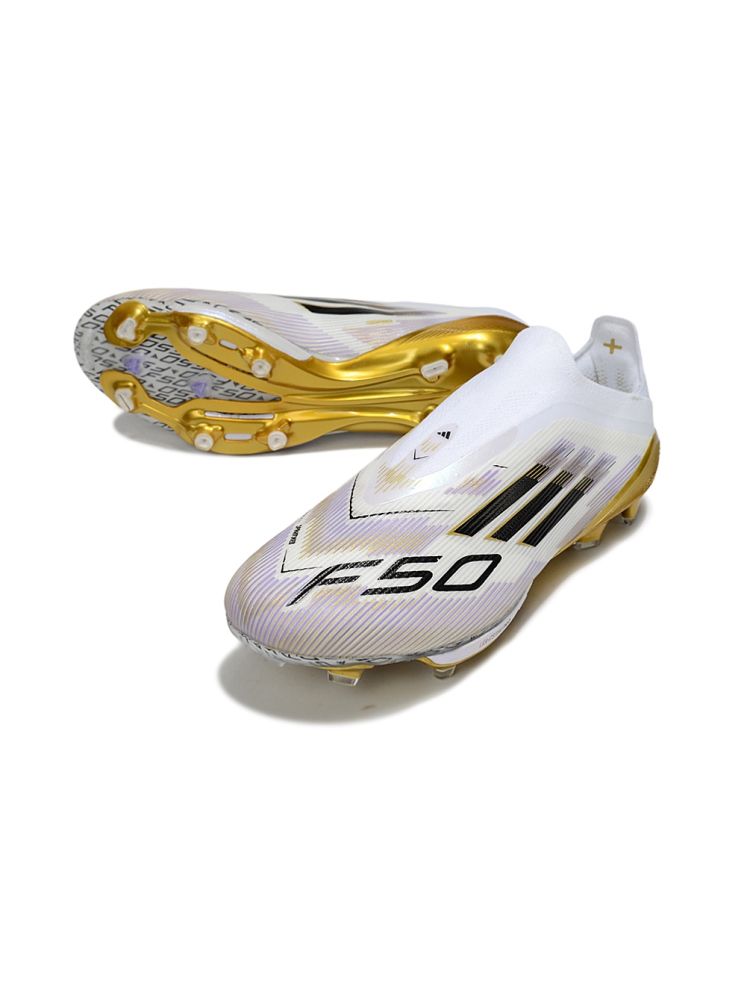 New season 2025 adidas F50+ Event LightStrike Elite FG gold football boots