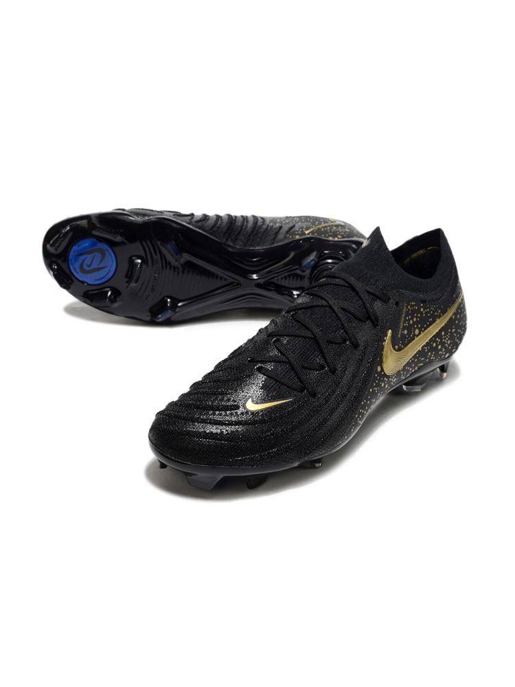 Australia Stunning Nike Phantom GX II Elite FG Black Metallic Vivid Gold